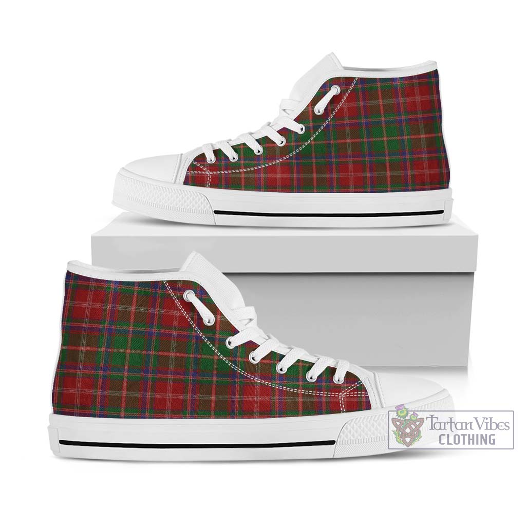 Tartan Vibes Clothing Somerville Tartan High Top Shoes