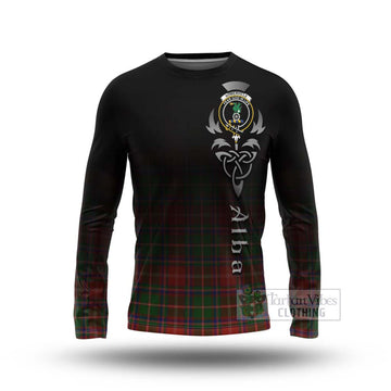 Somerville Tartan Long Sleeve T-Shirt Featuring Alba Gu Brath Family Crest Celtic Inspired