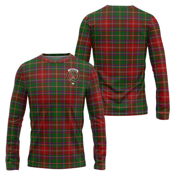 Somerville Tartan Long Sleeve T-Shirt with Family Crest