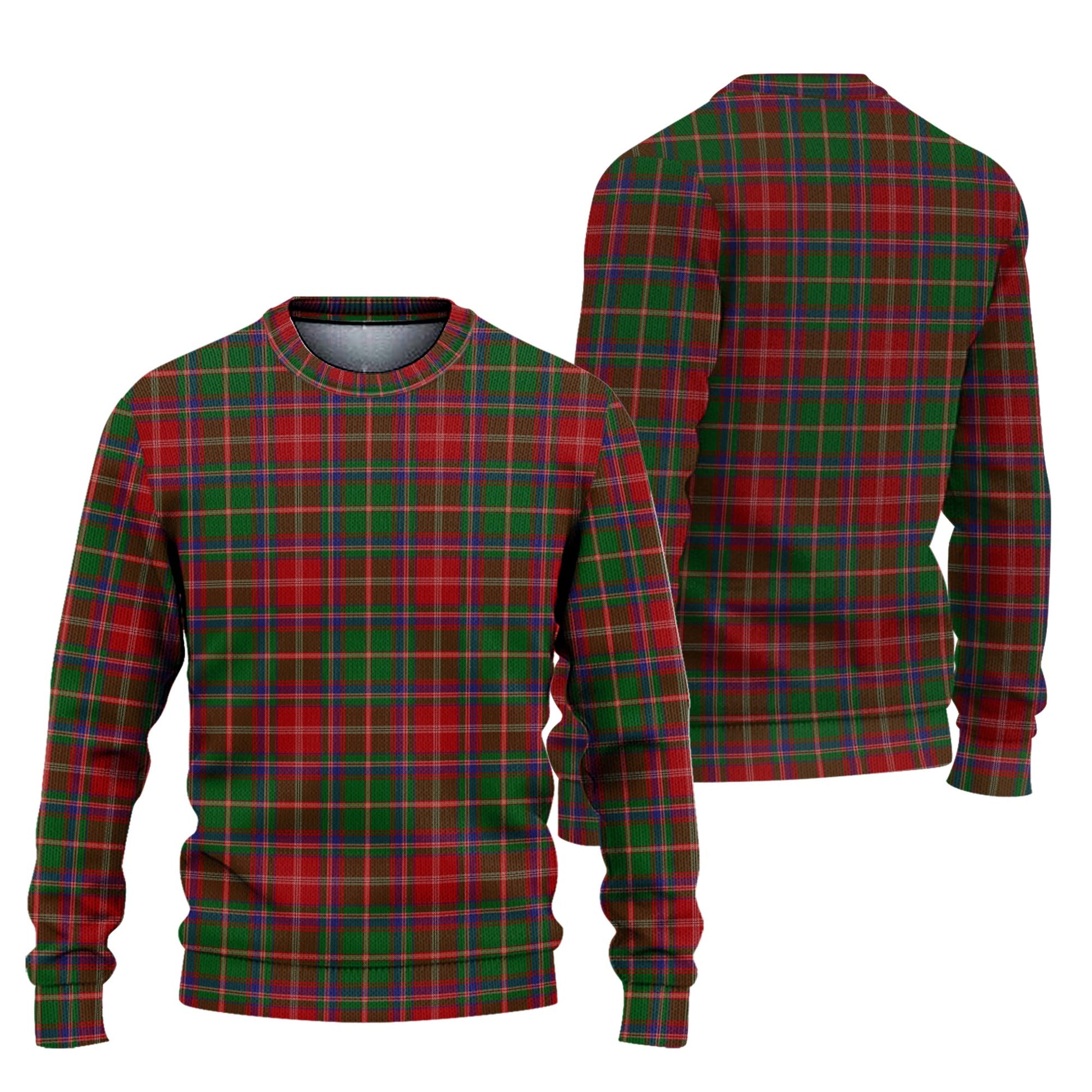 Somerville Tartan Knitted Sweater Unisex - Tartanvibesclothing