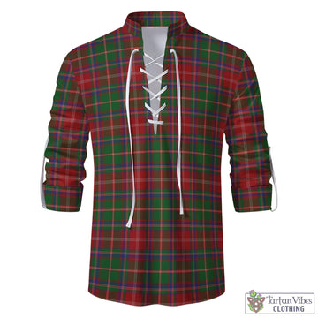 Somerville Tartan Men's Scottish Traditional Jacobite Ghillie Kilt Shirt