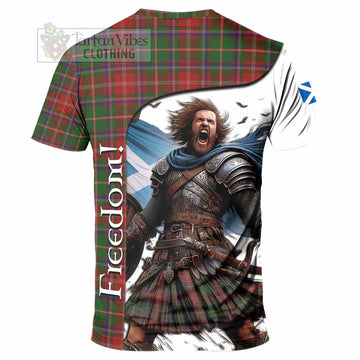 Somerville Crest Tartan T-Shirt Inspired by the Freedom of Scottish Warrior