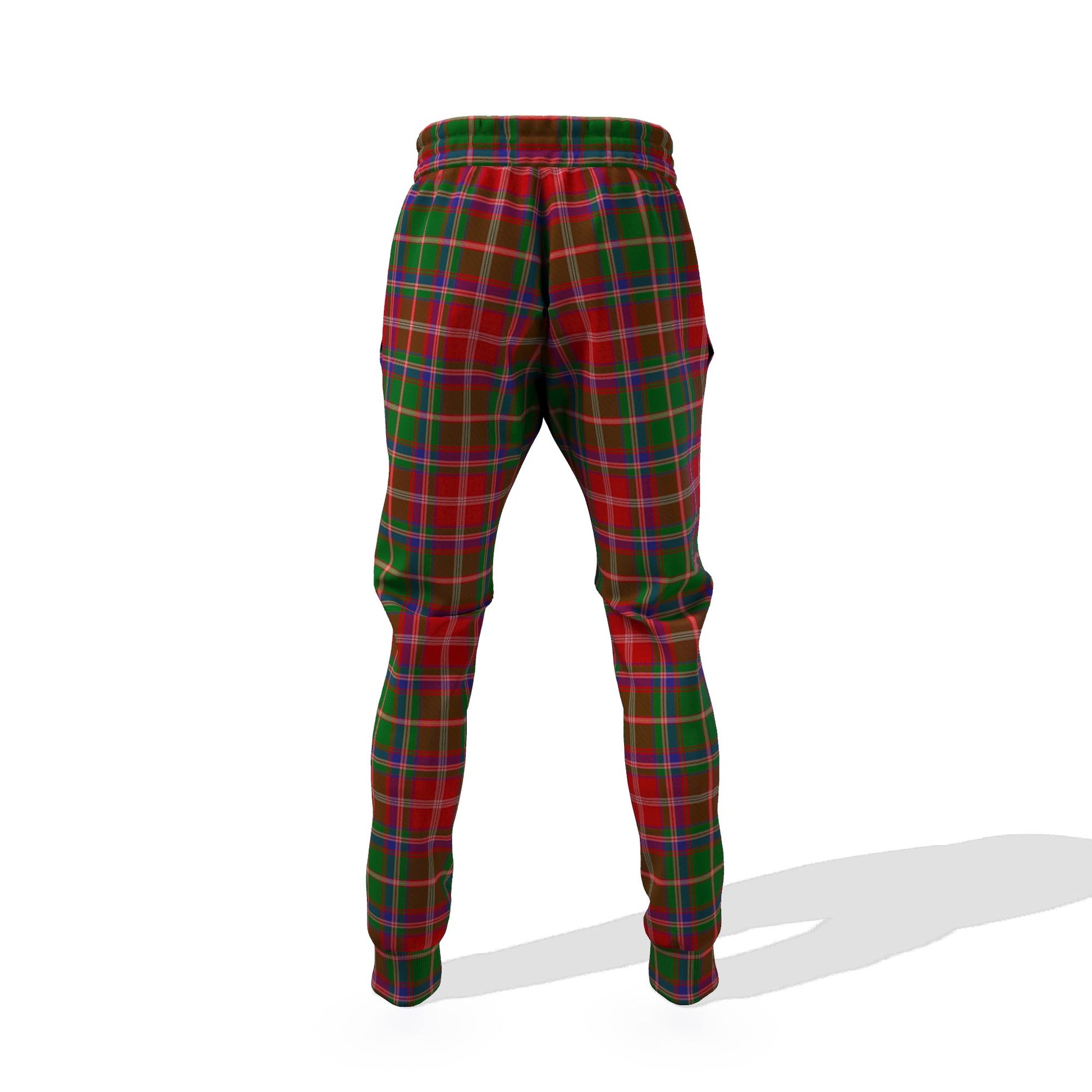 Somerville Tartan Joggers Pants with Family Crest 6XL - Tartan Vibes Clothing