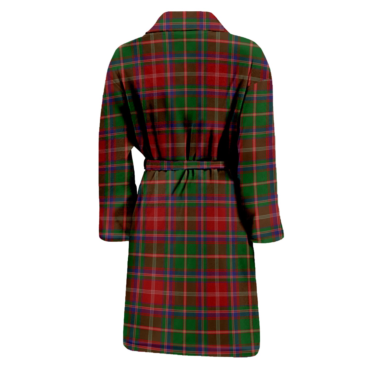 Somerville Tartan Bathrobe with Family Crest - Tartan Vibes Clothing