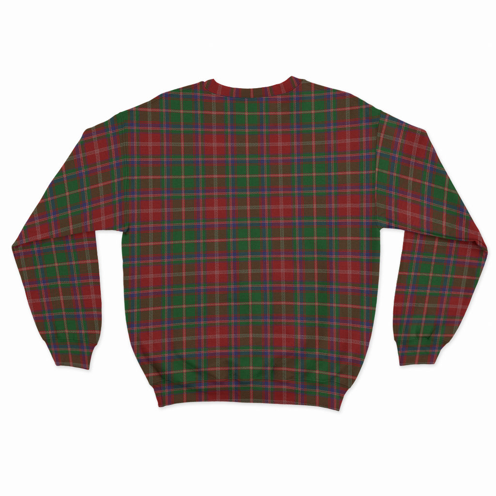 Somerville Tartan Sweatshirt with Family Crest - Tartan Vibes Clothing