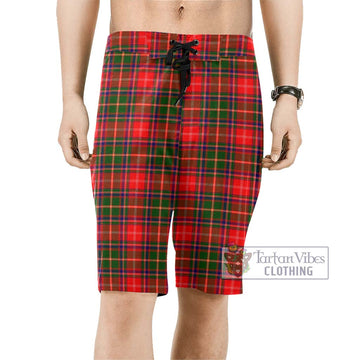 Somerville Modern Tartan Men's Board Shorts