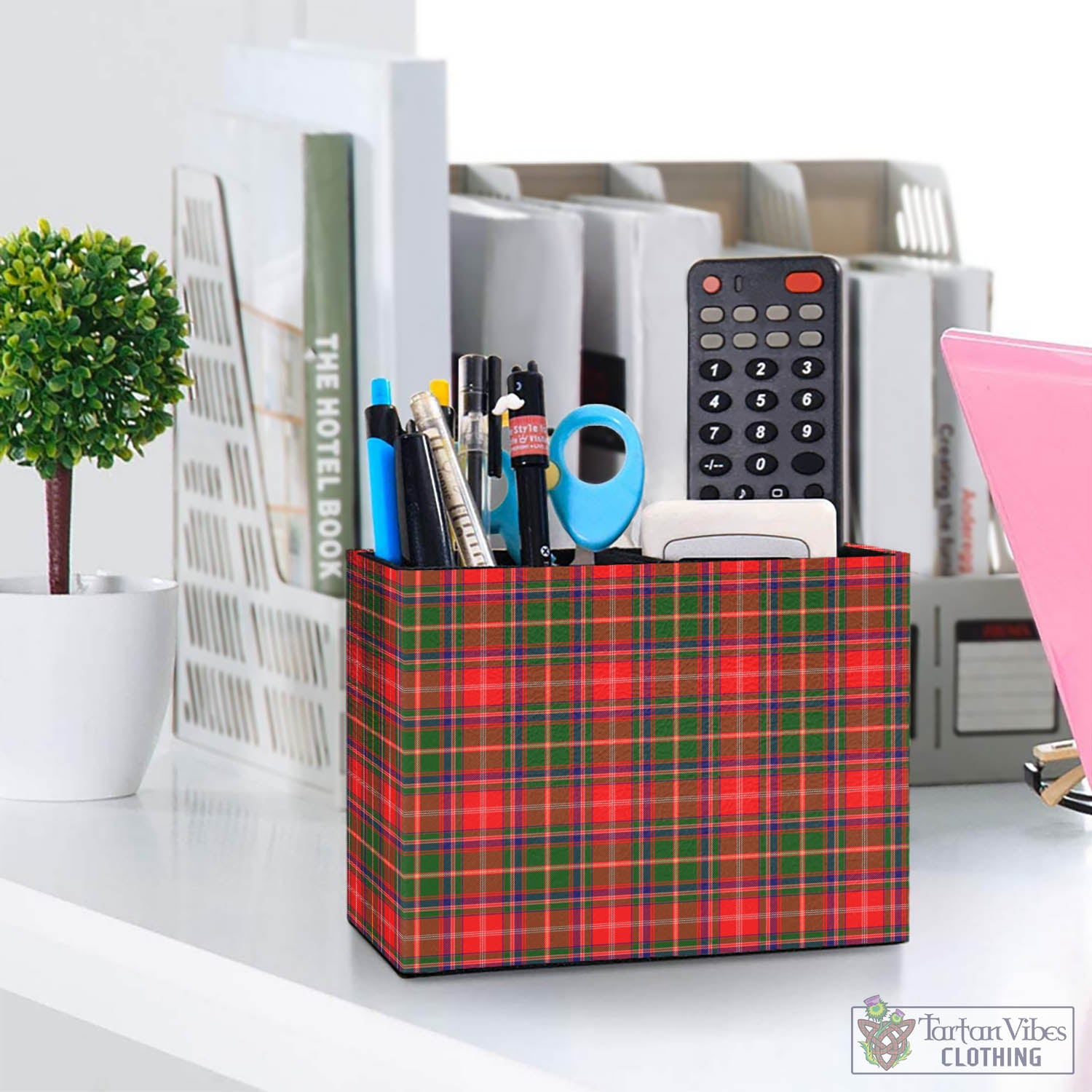 Tartan Vibes Clothing Somerville Modern Tartan Pen Holder