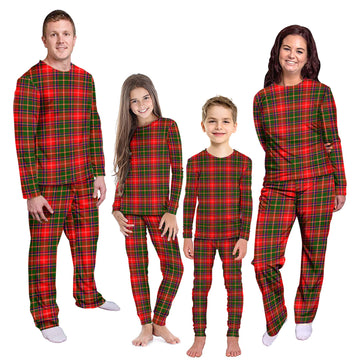 Somerville Modern Tartan Pajamas Family Set