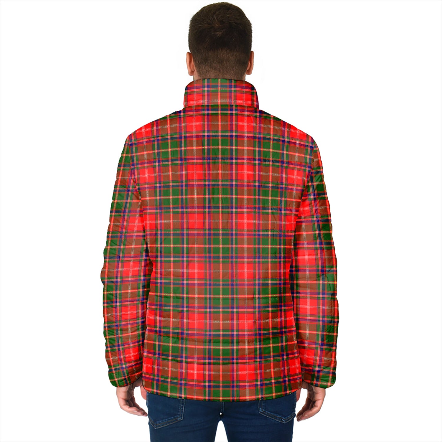 Somerville Modern Tartan Padded Jacket - Tartan Vibes Clothing