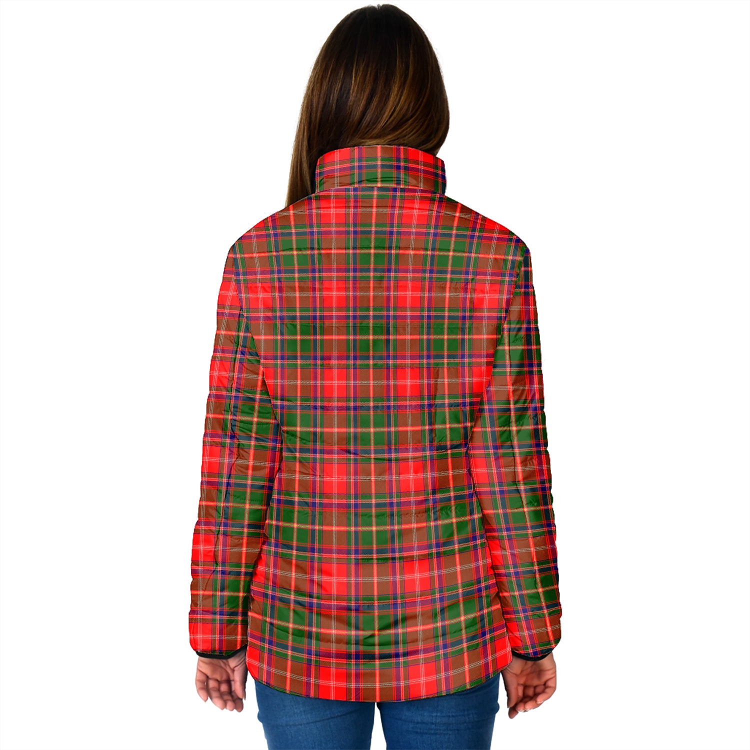 Somerville Modern Tartan Padded Jacket - Tartan Vibes Clothing