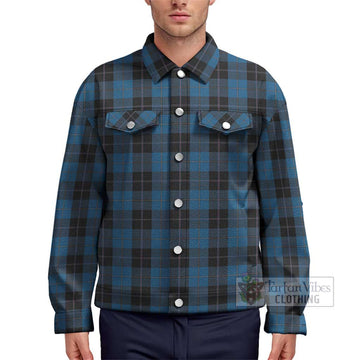 Sorbie Tartan Unisex Lapel Cotton Jacket