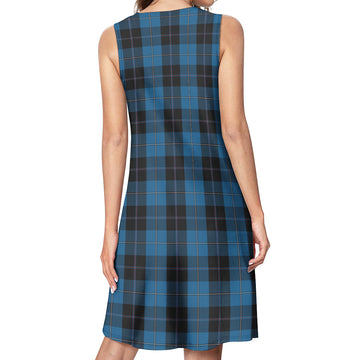 Sorbie Tartan Womens Casual Dresses