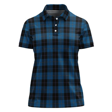 Sorbie Tartan Polo Shirt For Women