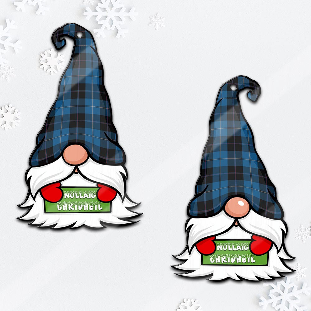 Sorbie Gnome Christmas Ornament with His Tartan Christmas Hat - Tartan Vibes Clothing