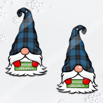 Sorbie Gnome Christmas Ornament with His Tartan Christmas Hat