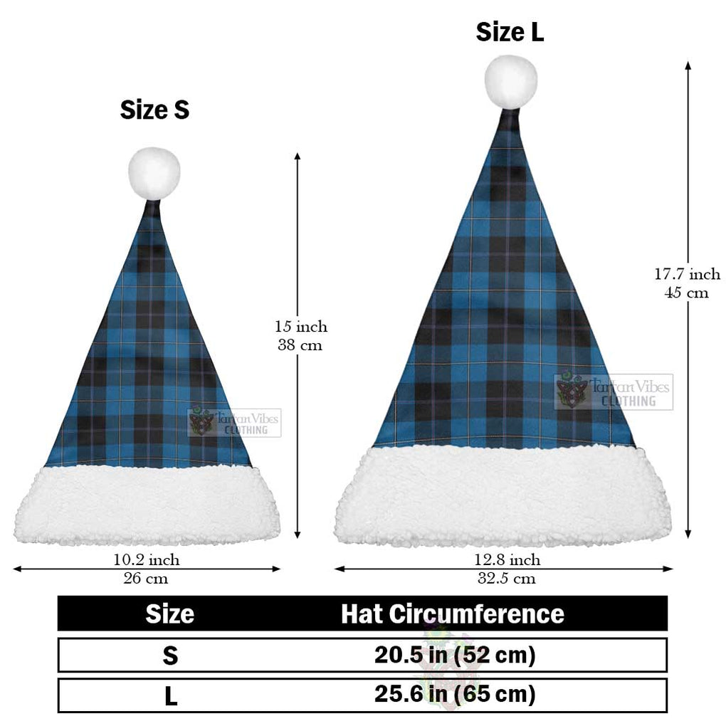 Sorbie Tartan Christmas Santa Hats Christmas Hat L 25.6in (65cm) - Tartan Vibes Clothing