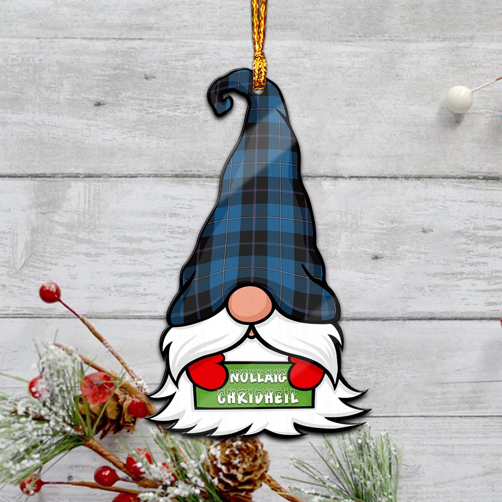 Sorbie Gnome Christmas Ornament with His Tartan Christmas Hat - Tartan Vibes Clothing