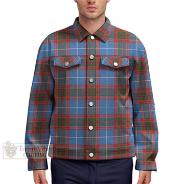 Spalding Tartan Unisex Lapel Cotton Jacket