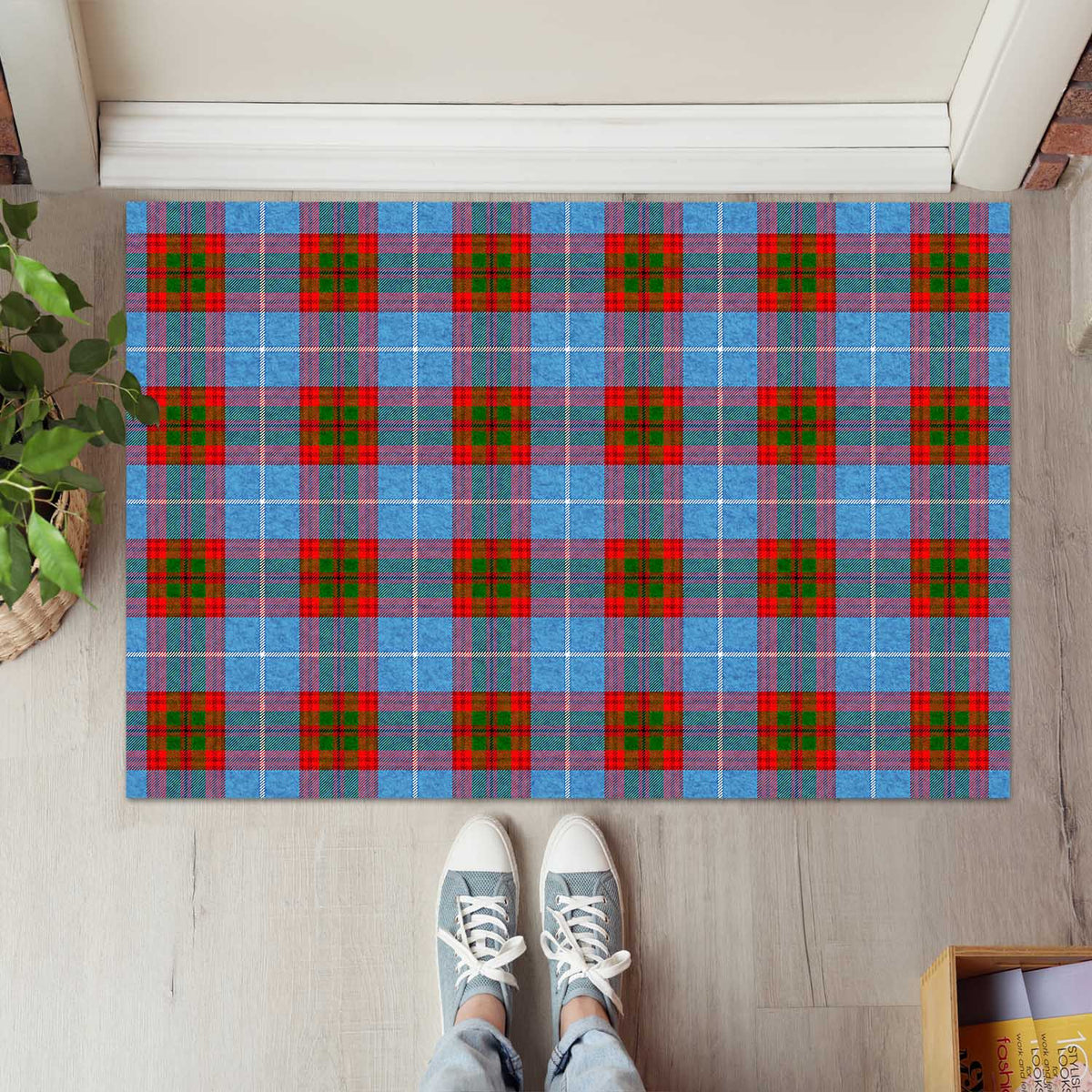 Spalding Tartan Rubber Doormat - Tartan Vibes Clothing