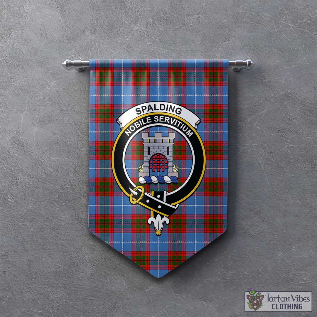 Spalding Tartan Gonfalon, Tartan Banner with Family Crest – Tartan ...