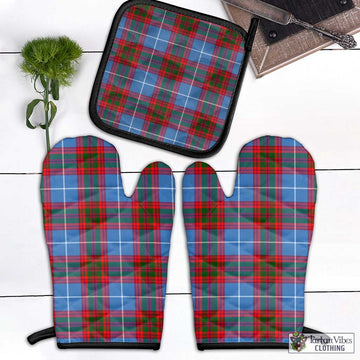 Spalding Tartan Combo Oven Mitt & Pot-Holder Black - Tartan Vibes Clothing