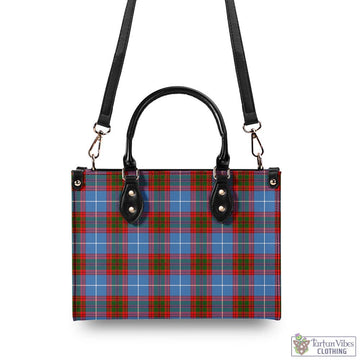 Spalding Tartan Luxury Leather Handbags - Tartan Vibes Clothing