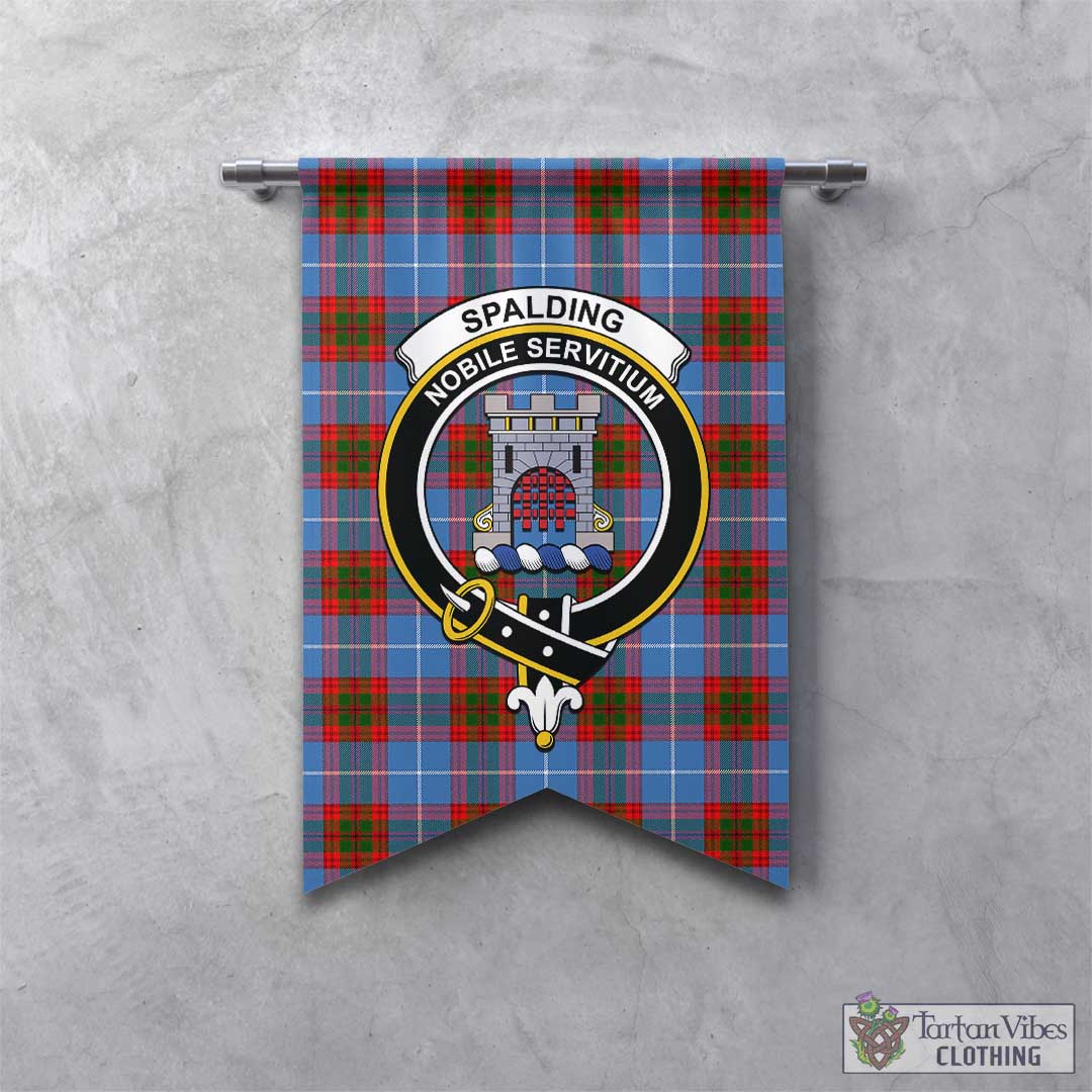 Spalding Tartan Gonfalon, Tartan Banner with Family Crest – Tartan ...