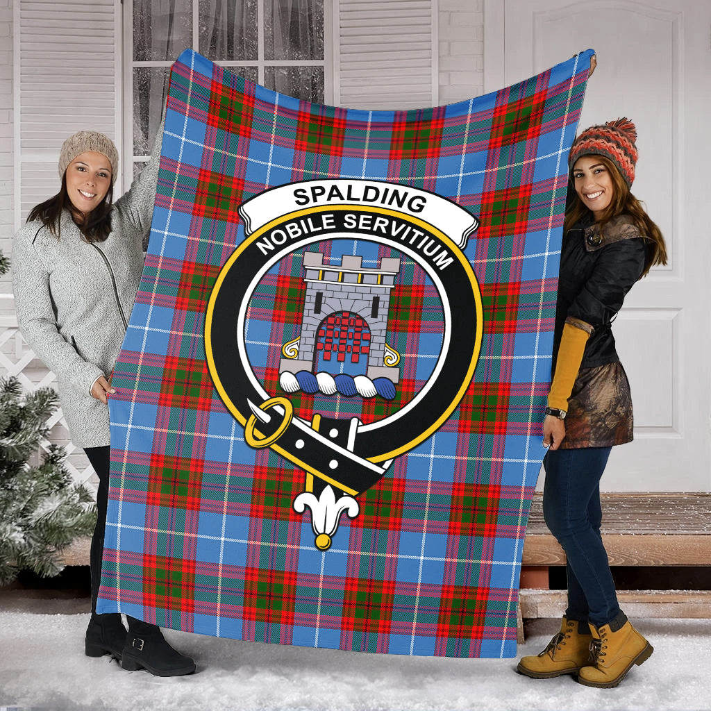 spalding-tartab-blanket-with-family-crest