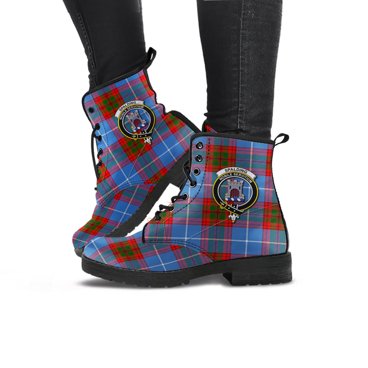 spalding-tartan-leather-boots-with-family-crest