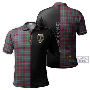 Spence Tartan Polo Shirt with Family Crest and Half Of Me Style Kid - Tartan Vibes Clothing
