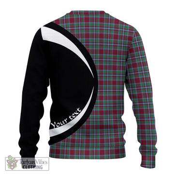 Spence Tartan Ugly Sweater with Family Crest Circle Style - Tartan Vibes Clothing