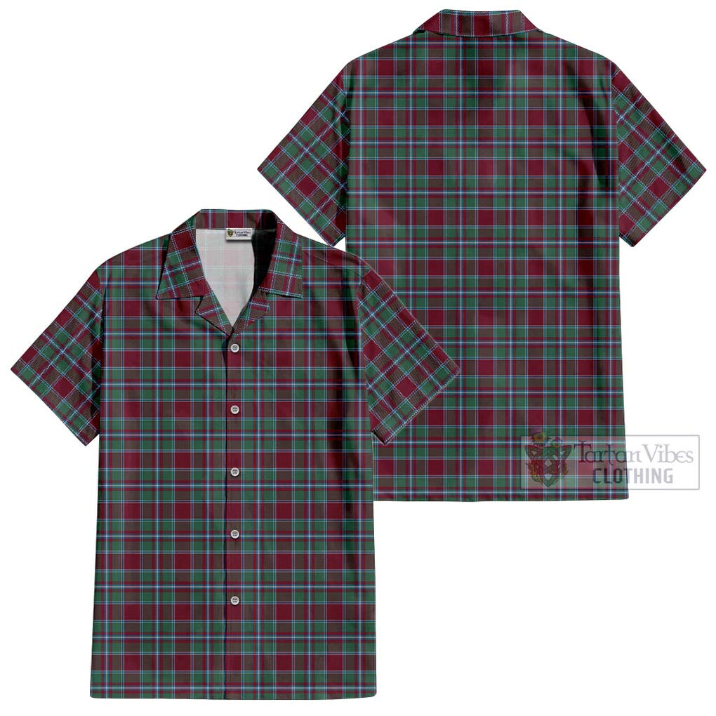 Spence Tartan Cotton Hawaiian Shirt Kid - Tartanvibesclothing Shop