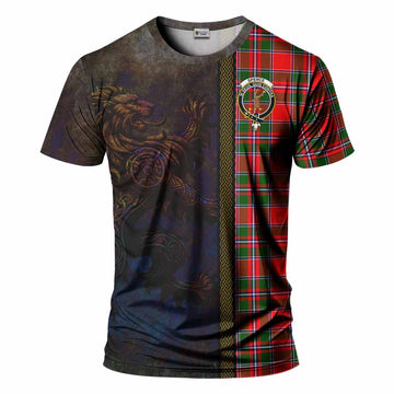 Spence (Spens) Tartan Family Crest T-Shirt Alba Gu Brath Be Brave Lion Ancient Style Kid's Shirt - Tartan Vibes Clothing