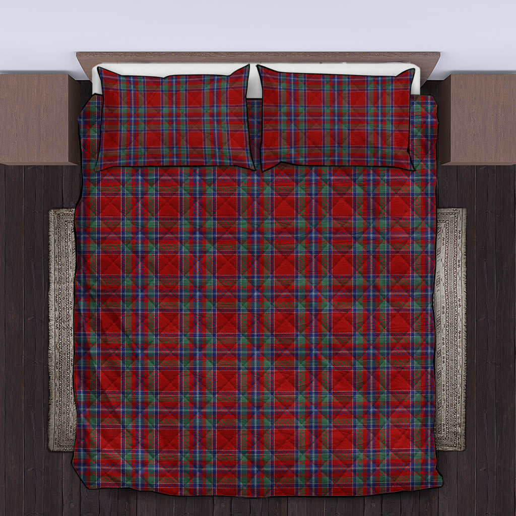 Spens Tartan Quilt Bed Set King - Tartan Vibes Clothing