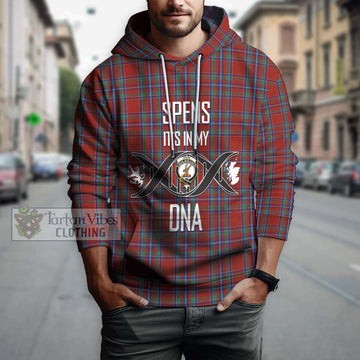 Spens Tartan Hoodie with Family Crest DNA In Me Style