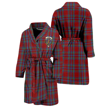 Spens Tartan Bathrobe with Family Crest