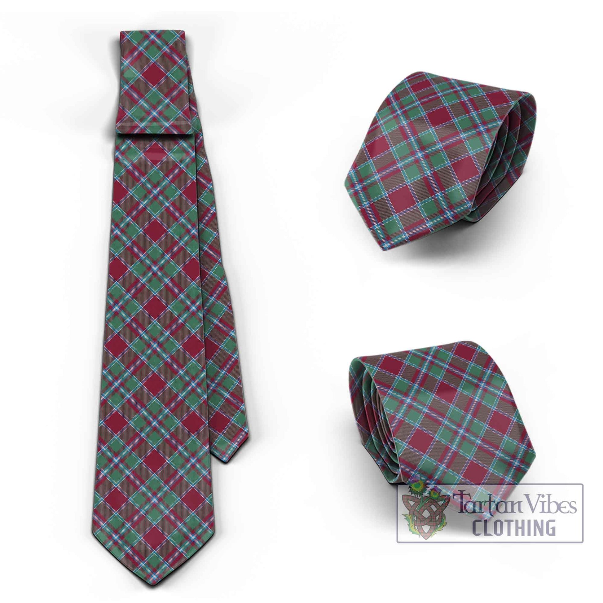 Tartan Vibes Clothing Spens Tartan Classic Necktie Cross Style