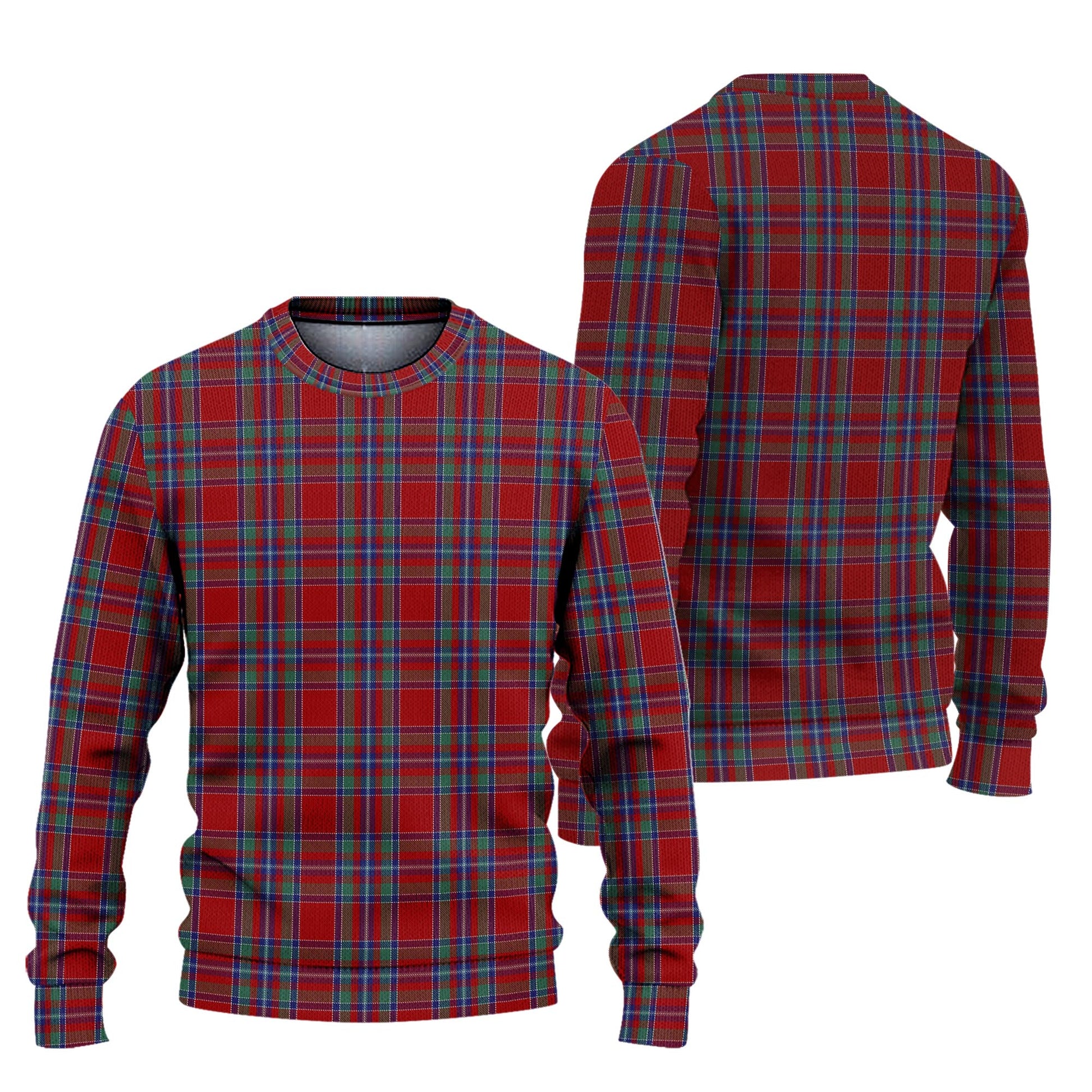 Spens Tartan Knitted Sweater Unisex - Tartanvibesclothing