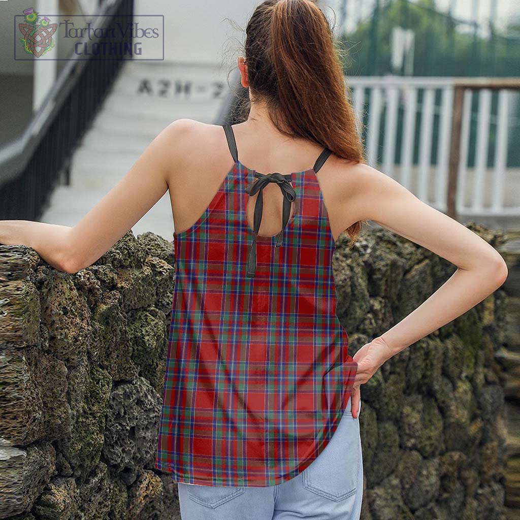 Tartan Vibes Clothing Spens Tartan Loose Halter Neck Camisole