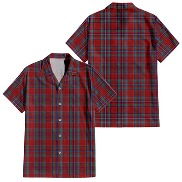 Spens Tartan Short Sleeve Button Down Shirt