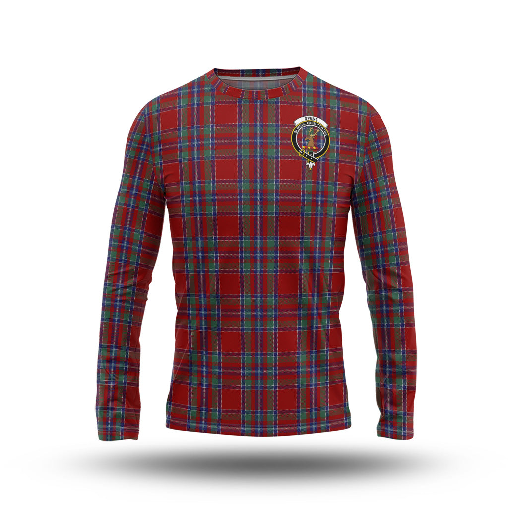 spens-tartan-long-sleeve-t-shirt-with-family-crest