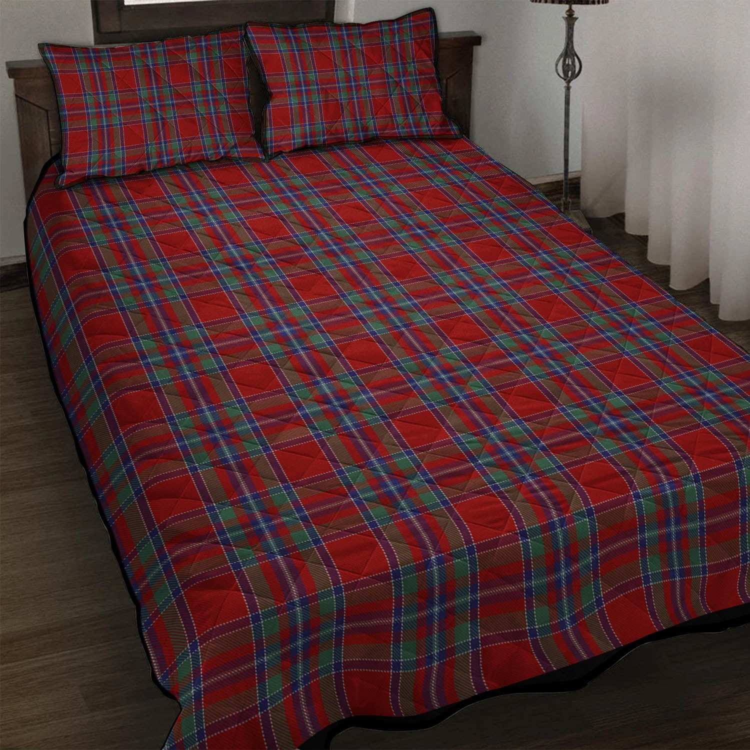 Spens Tartan Quilt Bed Set - Tartan Vibes Clothing