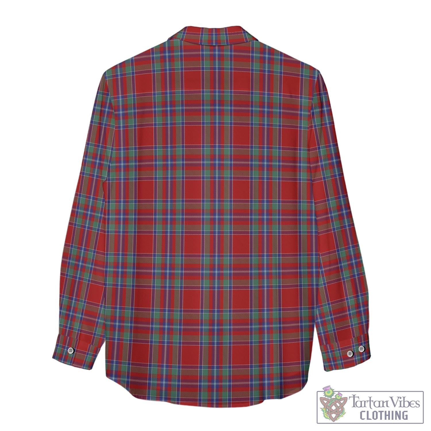 Tartan Vibes Clothing Spens Tartan Womens Casual Shirt with Family Crest