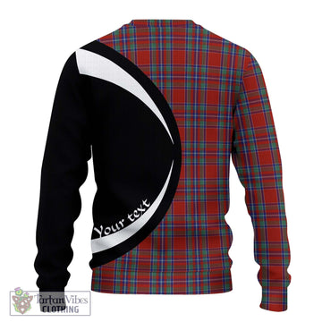 Spens Tartan Ugly Sweater with Family Crest Circle Style