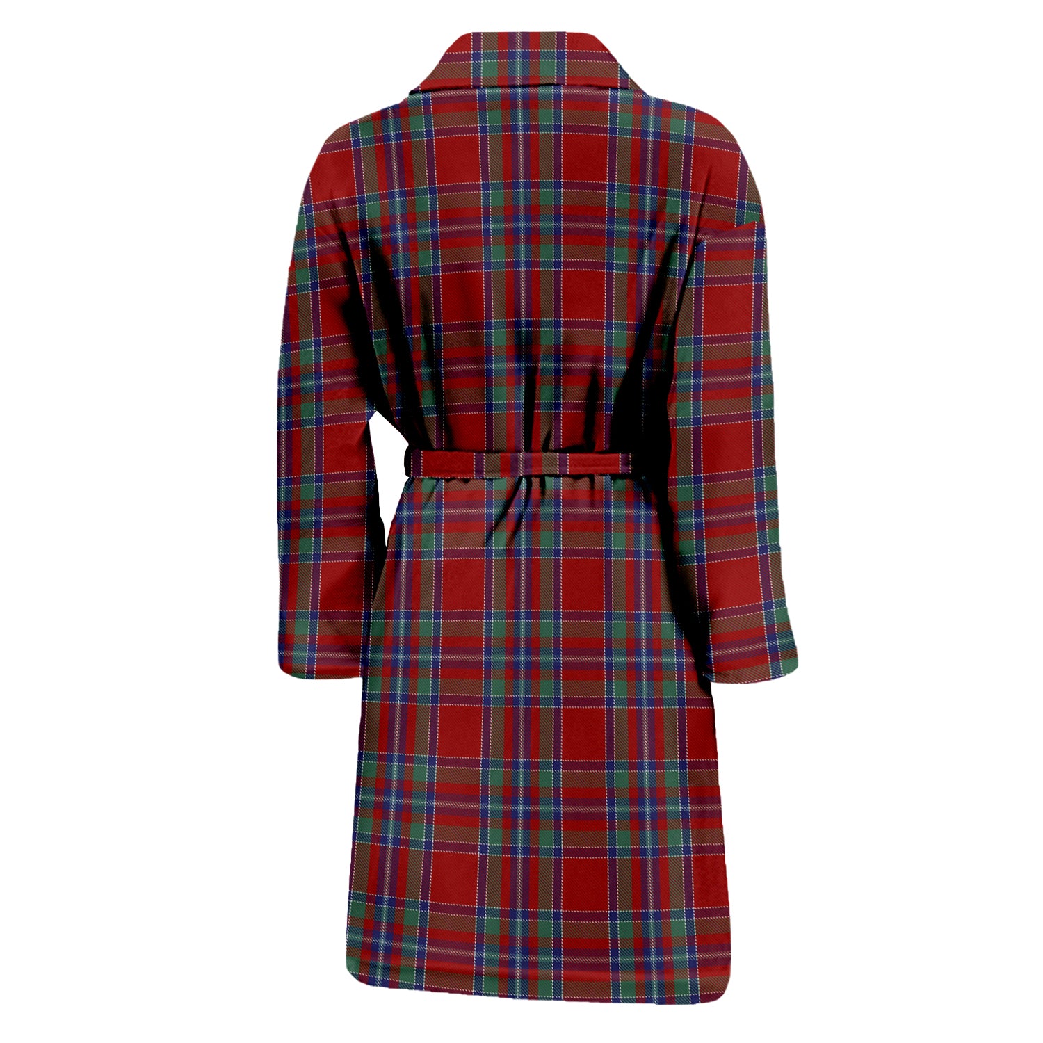 Spens Tartan Bathrobe with Family Crest - Tartan Vibes Clothing