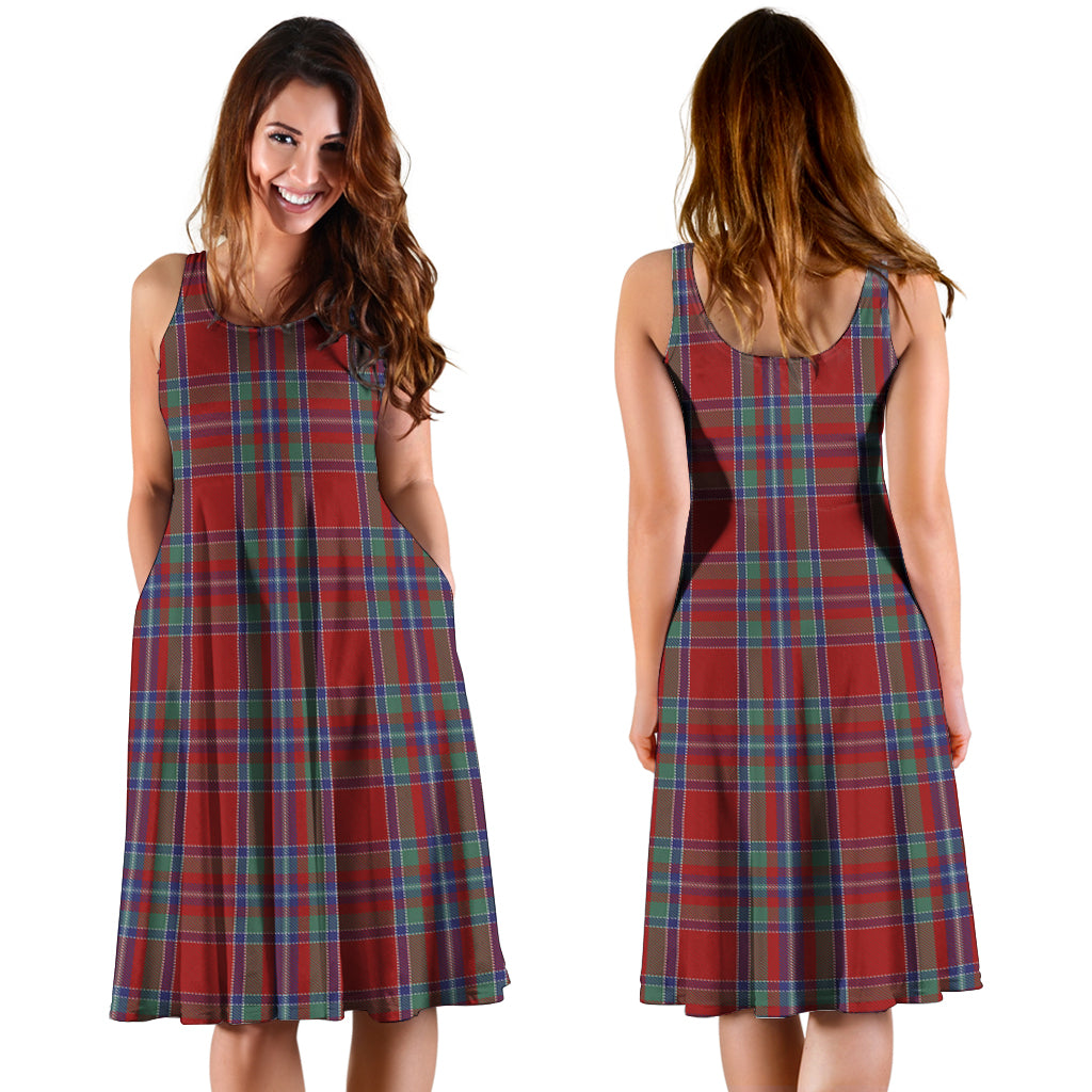 spens-tartan-sleeveless-midi-womens-dress