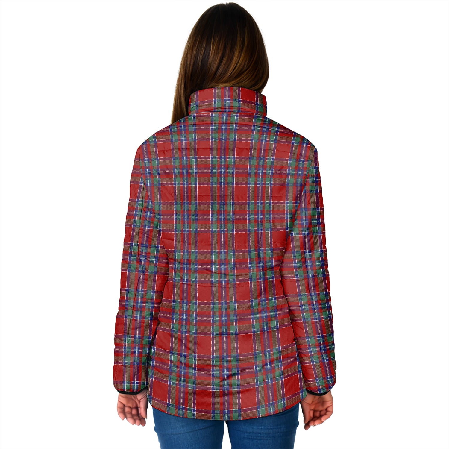 Spens Tartan Padded Jacket - Tartan Vibes Clothing