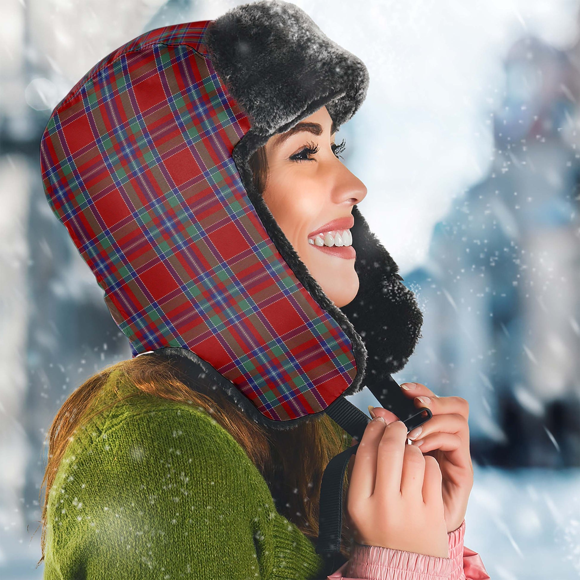 Spens Tartan Winter Trapper Hat - Tartanvibesclothing