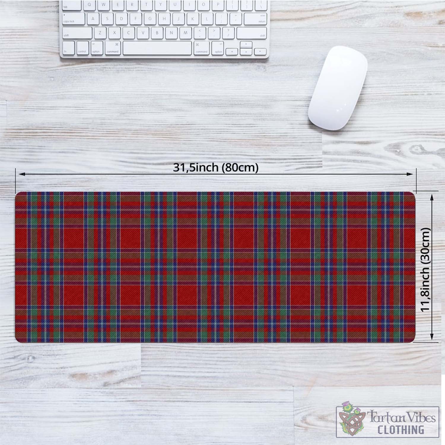 Tartan Vibes Clothing Spens Tartan Mouse Pad