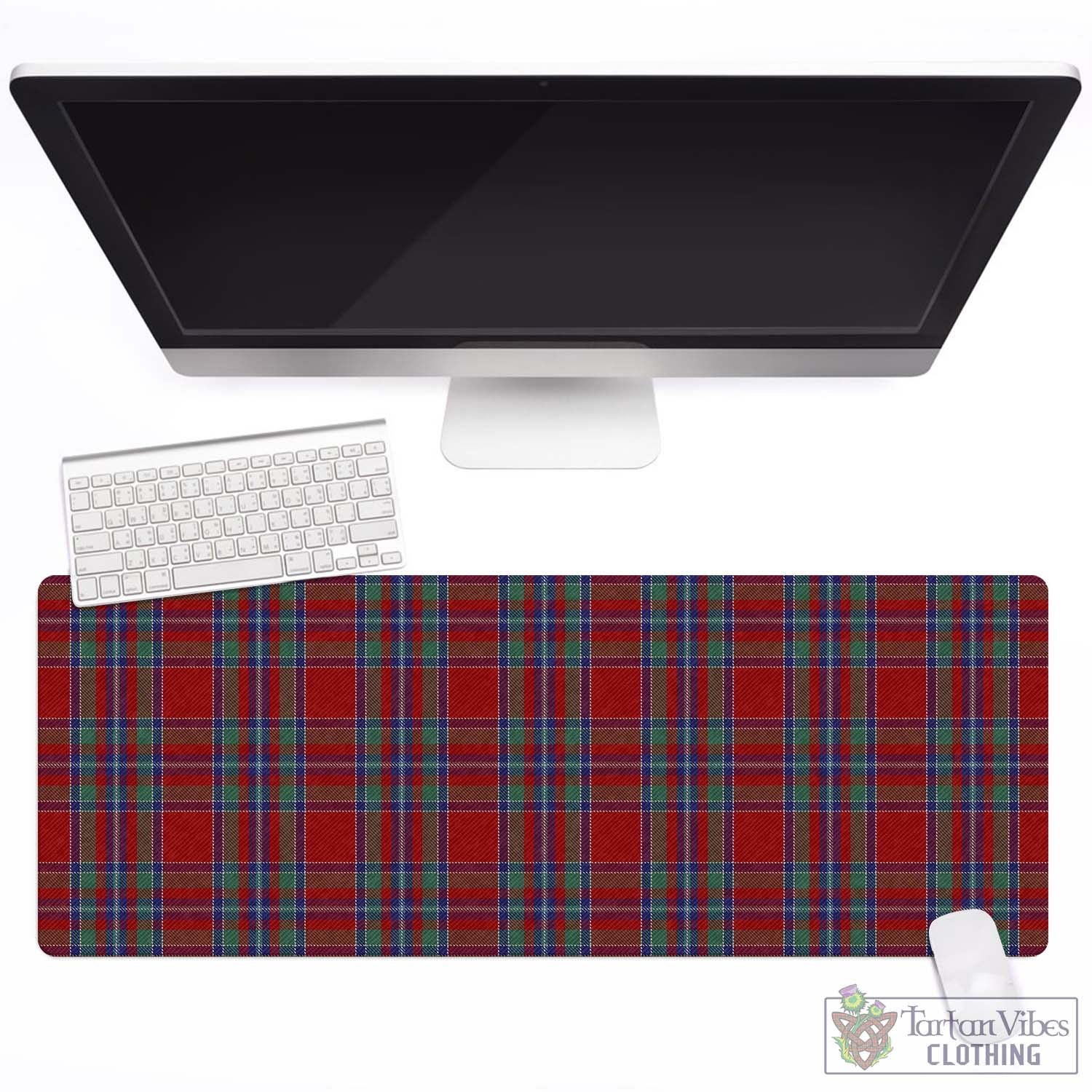 Tartan Vibes Clothing Spens Tartan Mouse Pad